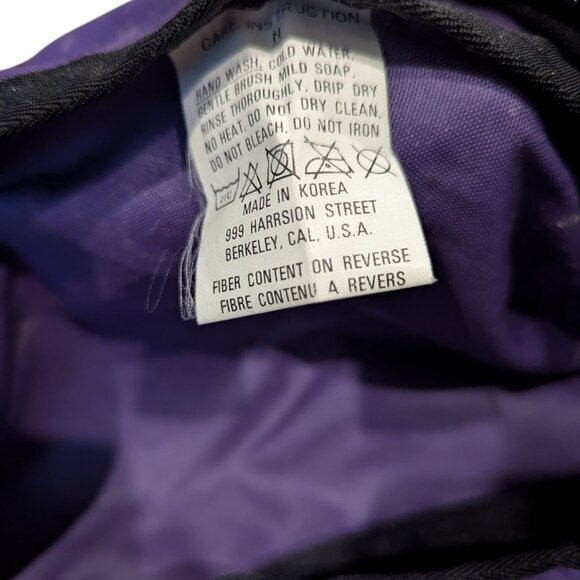 Vintage The North Face Purple Nylon Fanny Pack Belt Bag - Picture 8 of 10